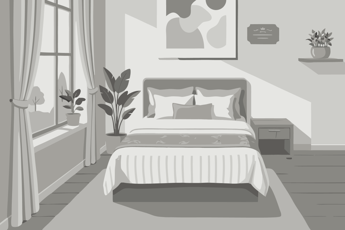 King Room with City View and Tub - Mobility Accessible